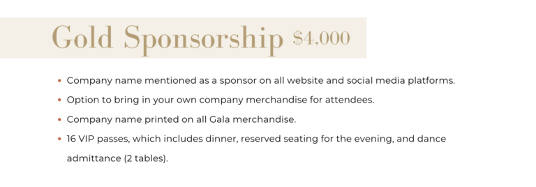 southern swamp gala sponsorship