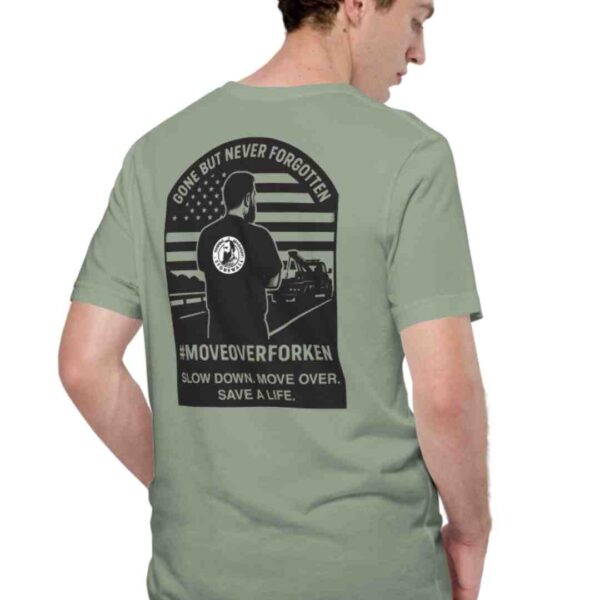 MoveOverForKen Shirt - Short Sleeve Unisex / Sage - Image 5