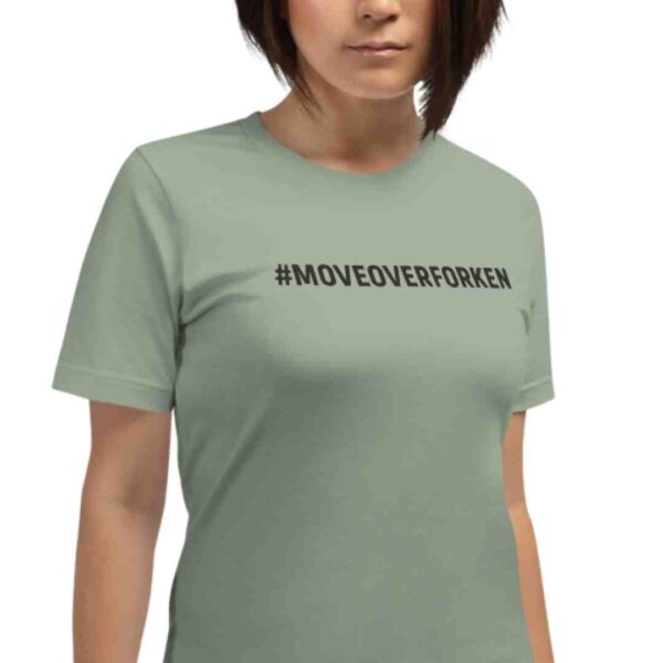 MoveOverForKen Shirt - Short Sleeve Unisex / Sage - Image 3