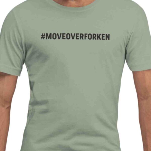 MoveOverForKen Shirt - Short Sleeve Unisex / Sage - Image 2